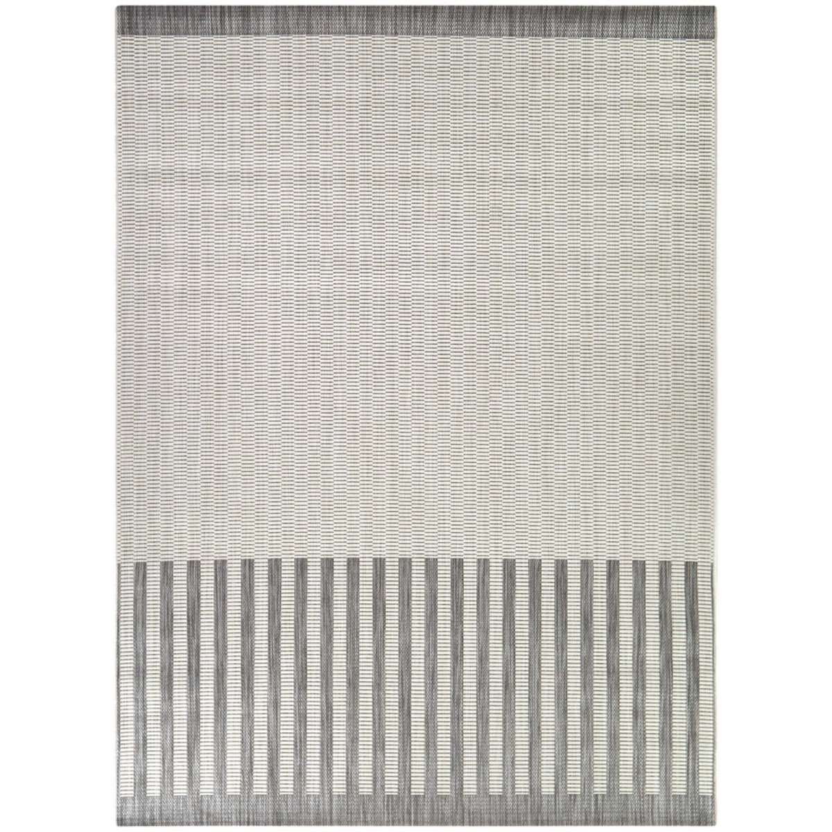 Laidler Solid Striped Area Rug