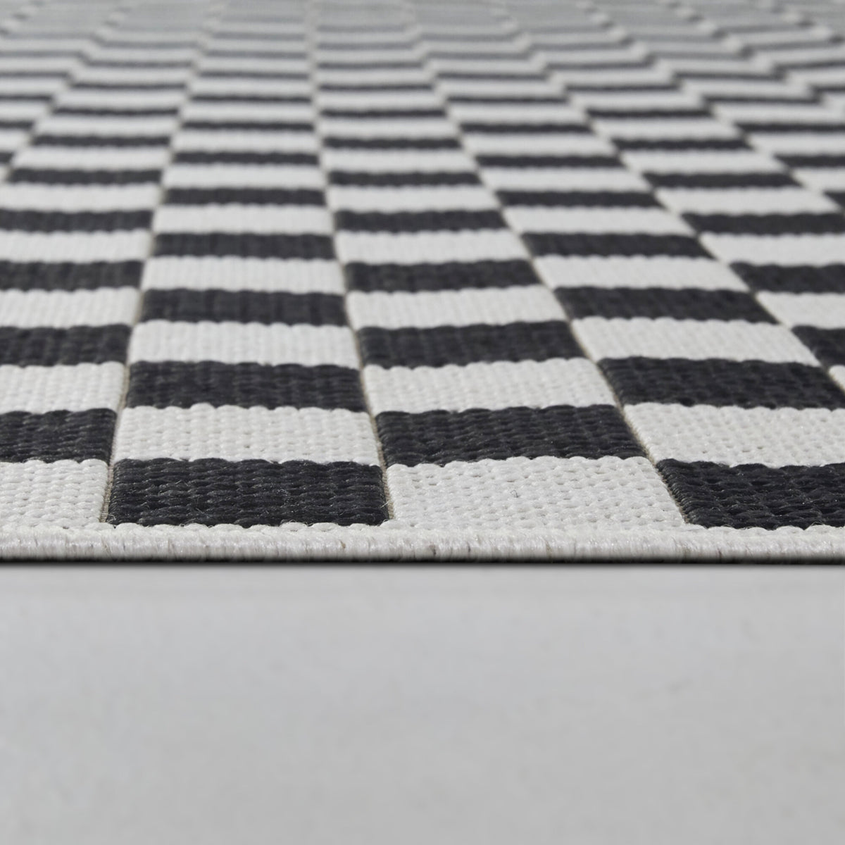 Rupert Checkered Patio Area Rug