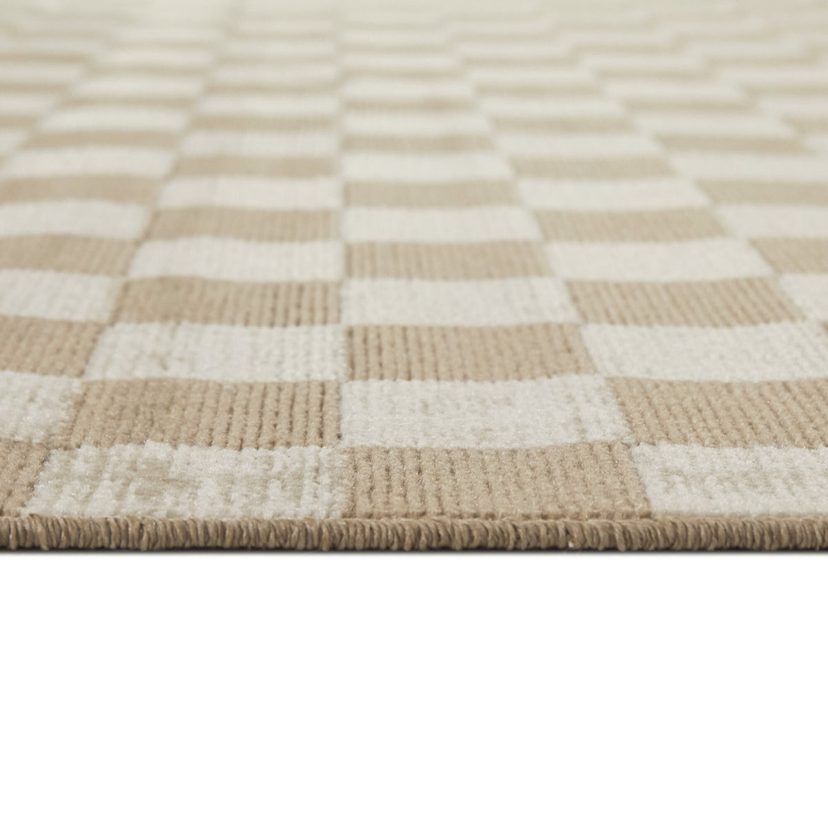 Adelaide Recycled Checkered Area Rug