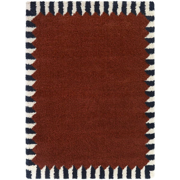 Vasile Border Shag Area Rug Balta Rugs