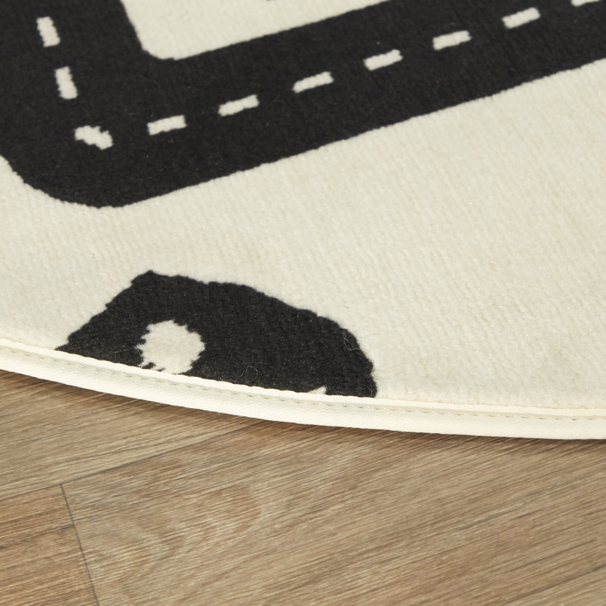Round Adventure Road Area Rug