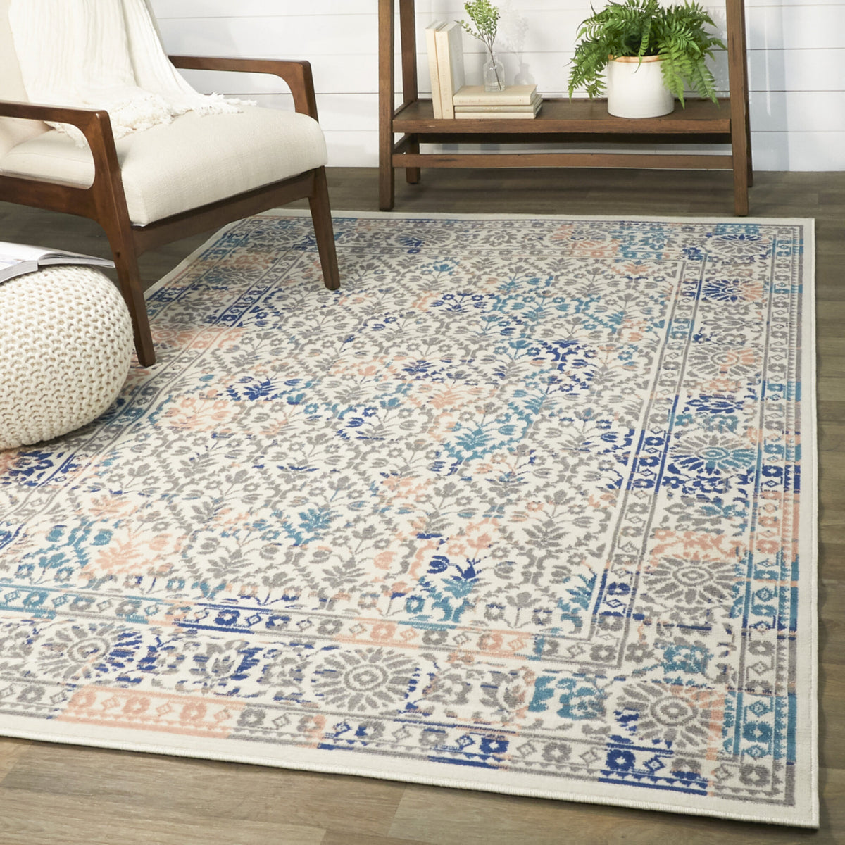 Tychon Bohemian Trellis Area Rug