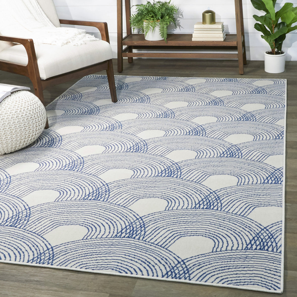 Madeline Abstract Striped Area Rug