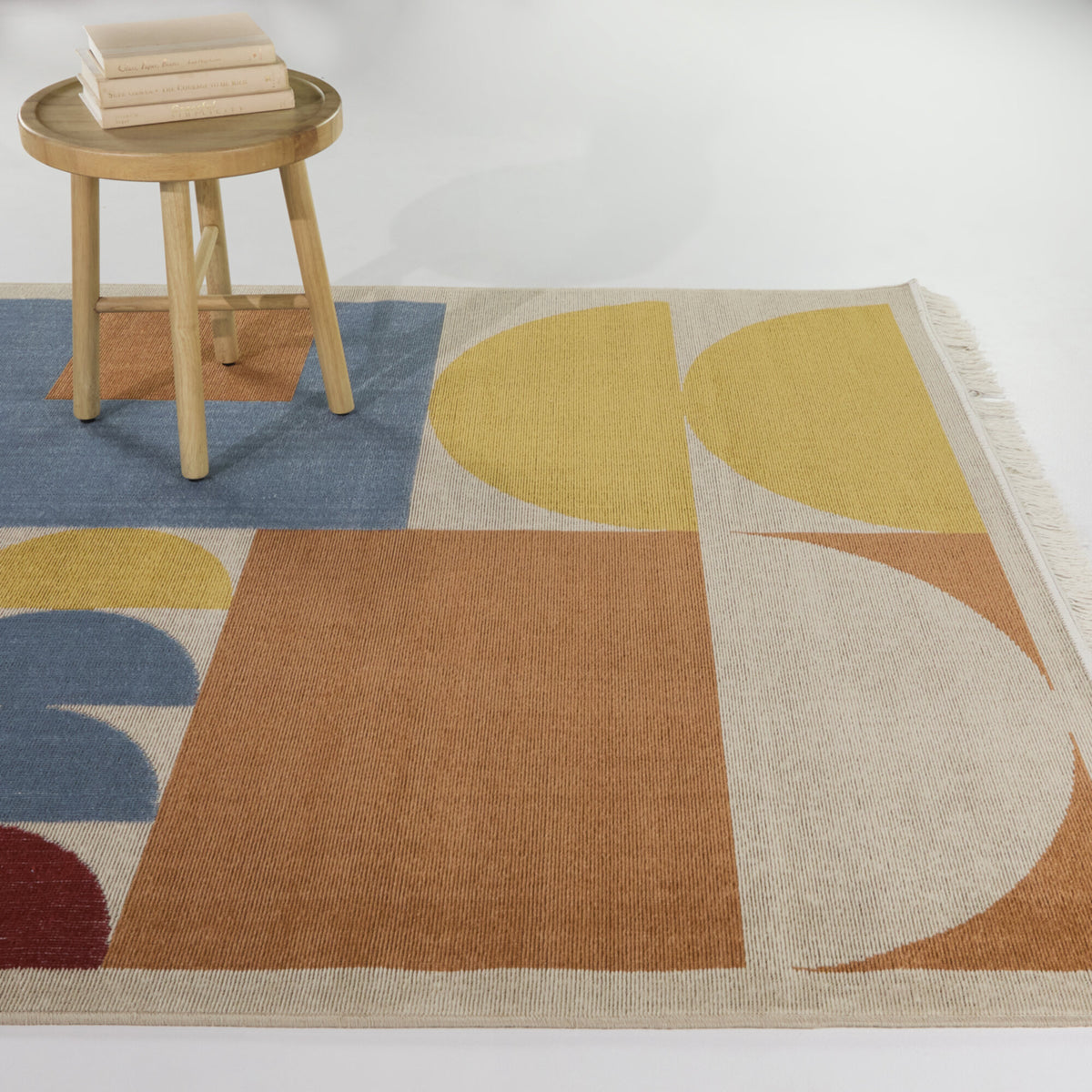 Weiss Geometric Color Block Area Rug