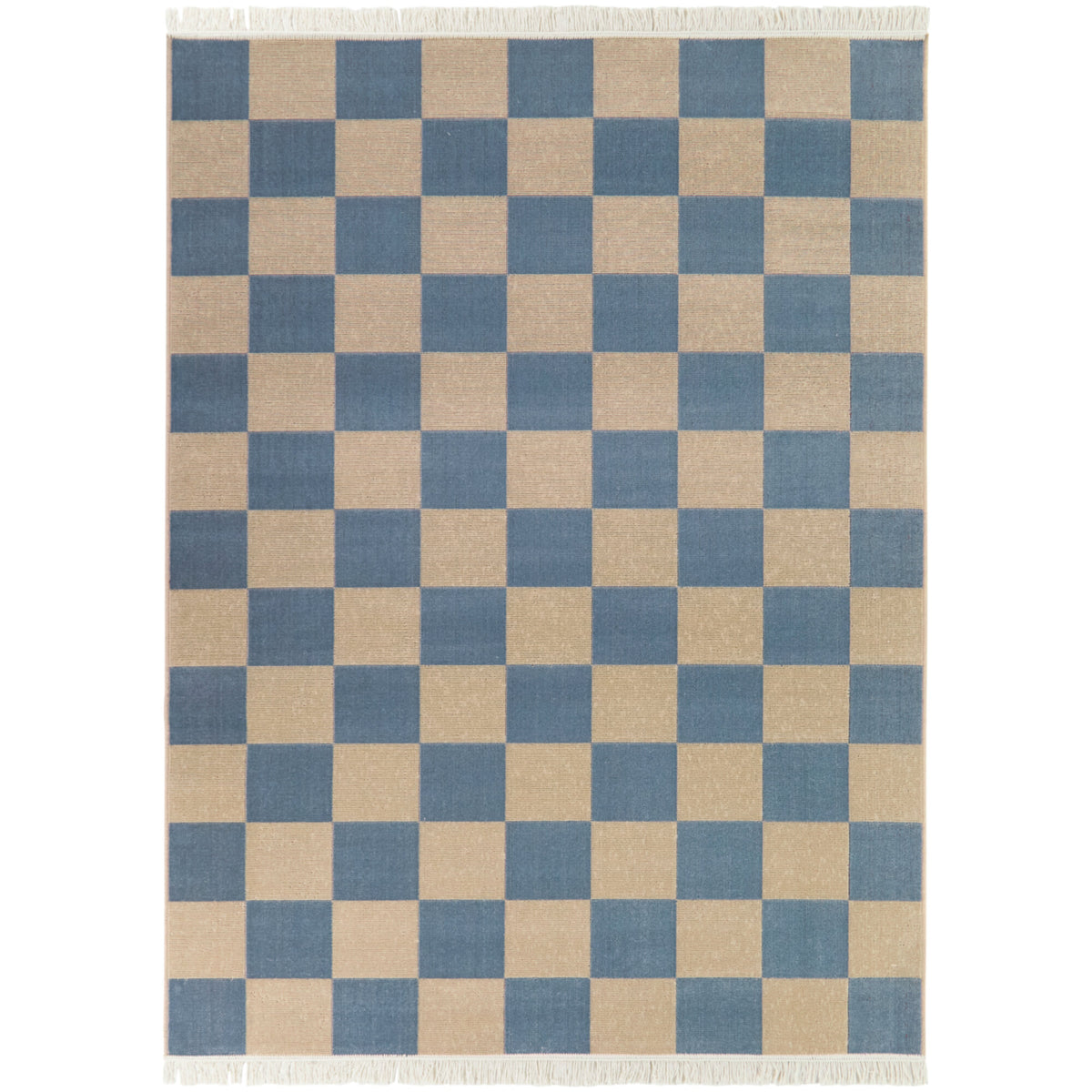 Pearse Checkered Color Block Area Rug