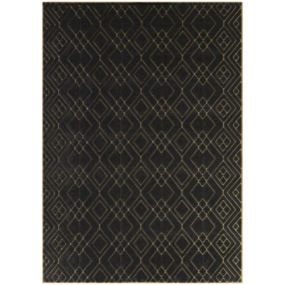 Munoz Transitional Trellis Area Rug