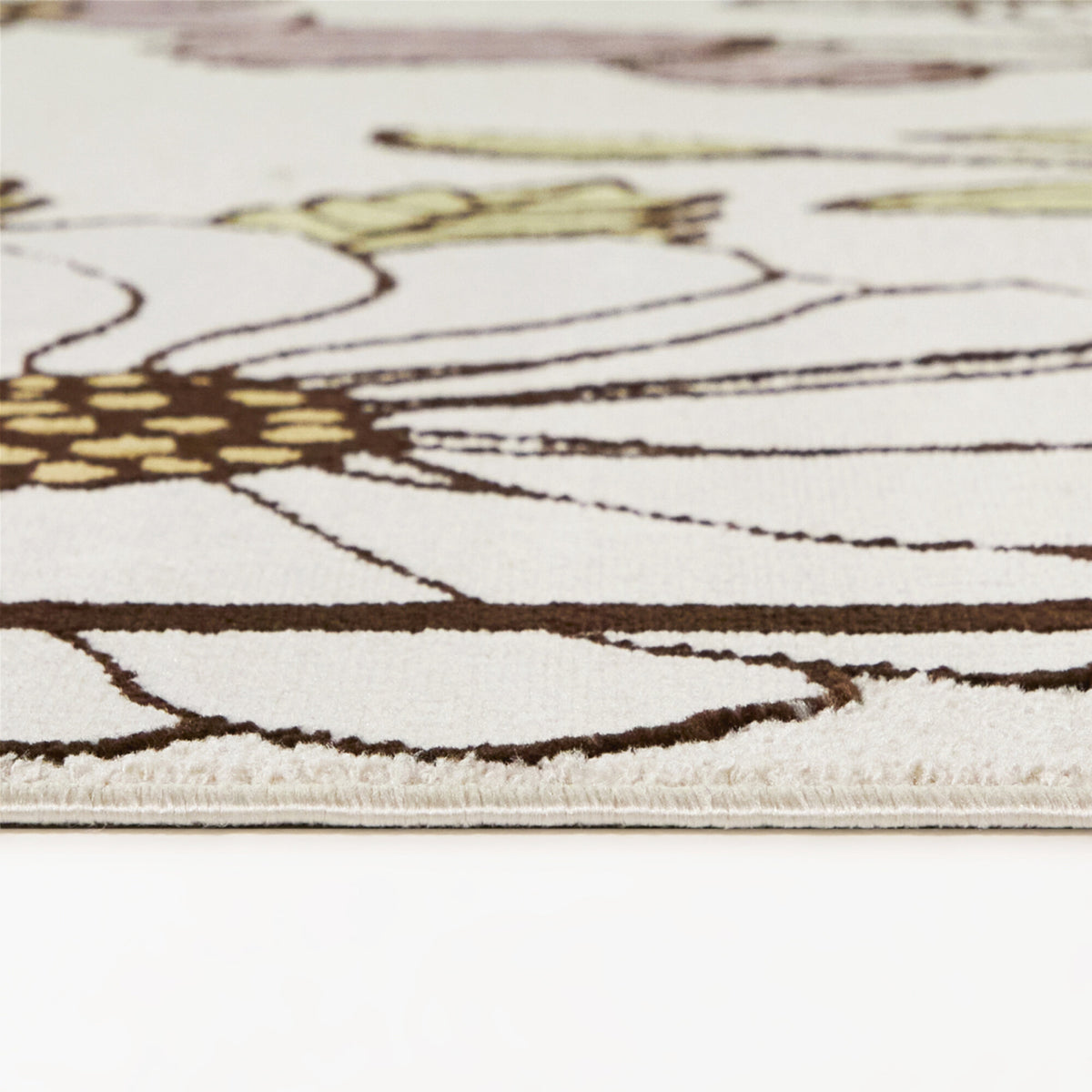 Arden Floral Border Area Rug