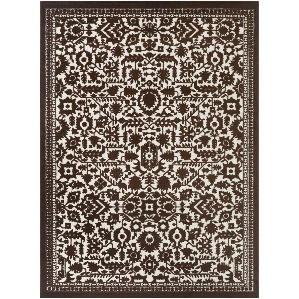Aleron Traditional Medallion Area Rug