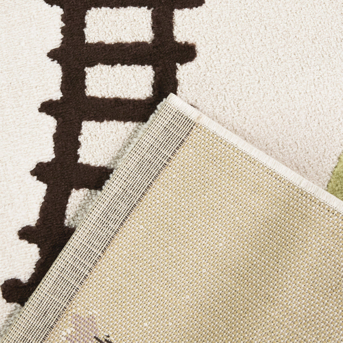 Virginia Kids Train Tracks Area Rug