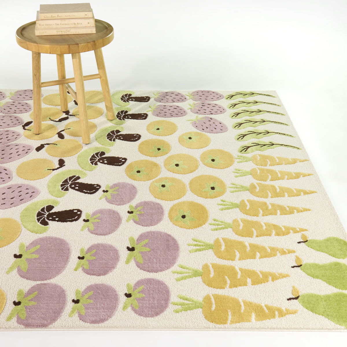 Pepper Kids Fruit & Veggie Area Rug