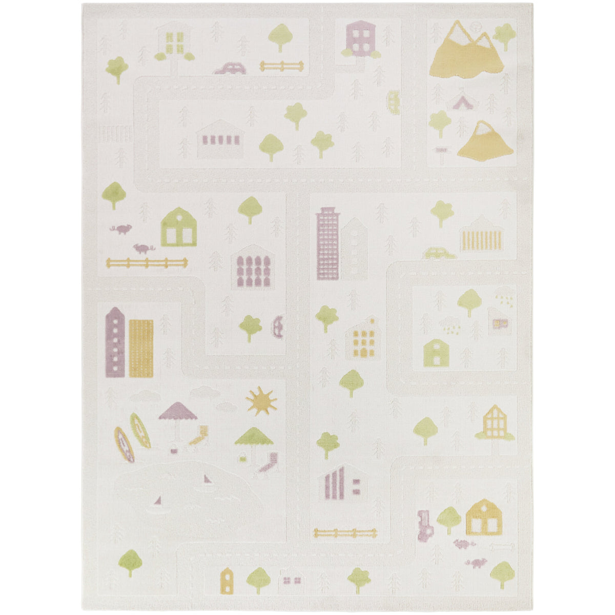 Village Kids Activity Area Rug