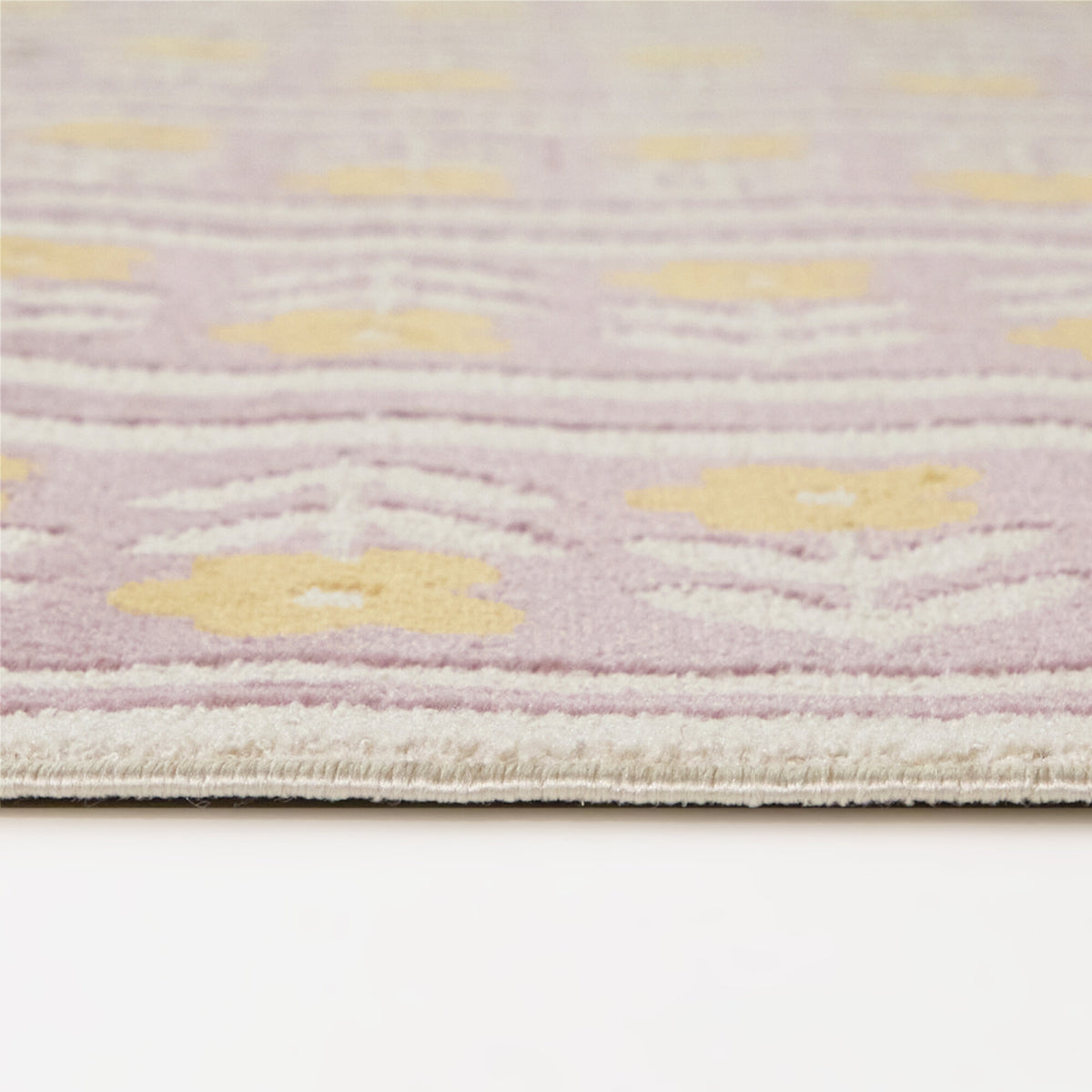 Irvan Striped Floral Area Rug