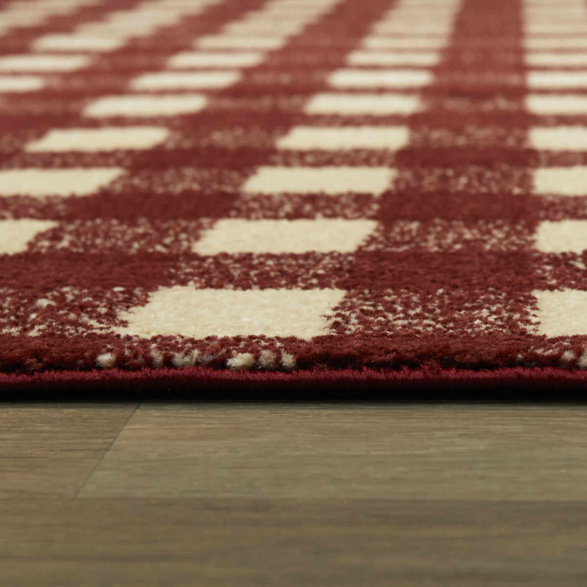 Rogers Gingham Area Rug