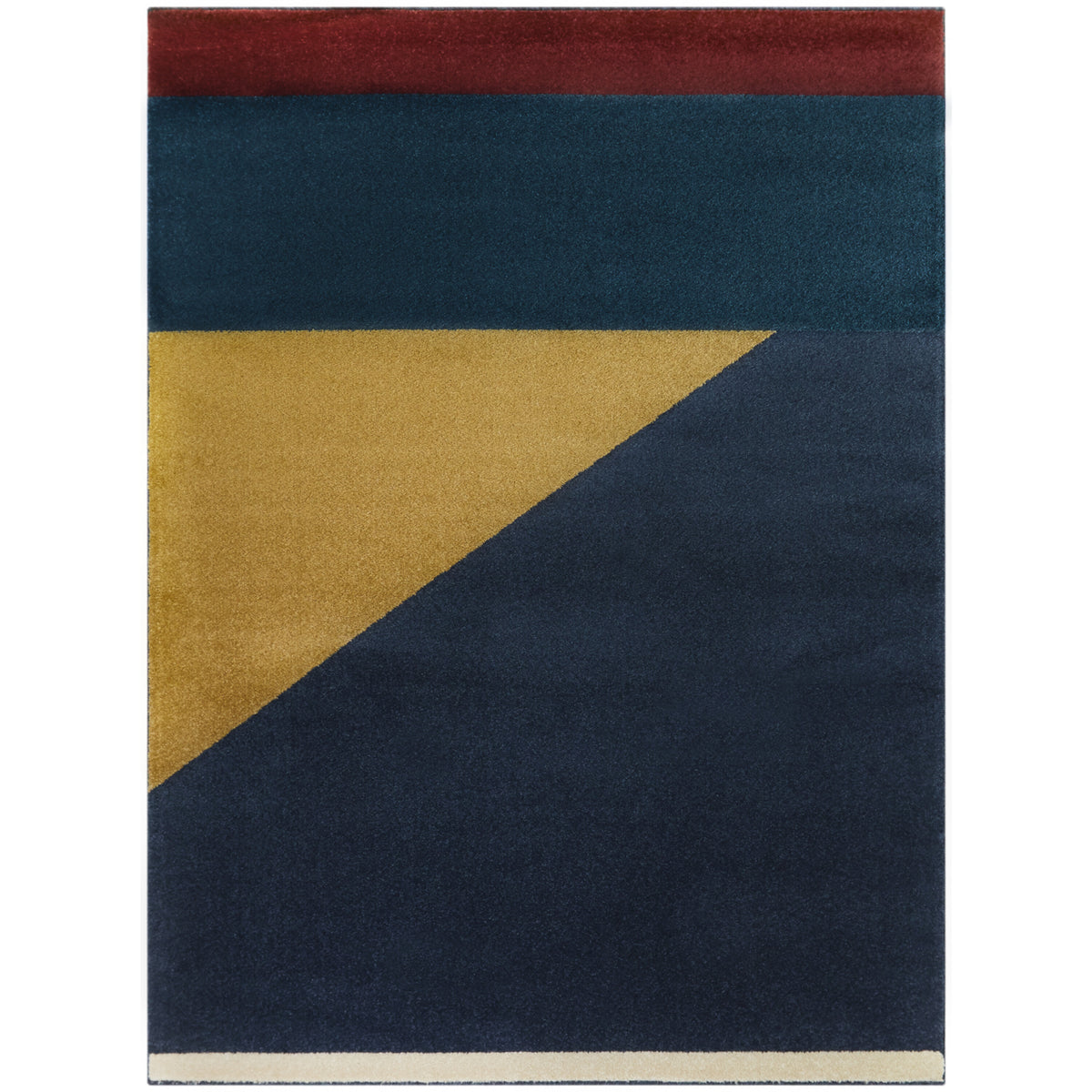 Ripley Modern Color Block Area Rug