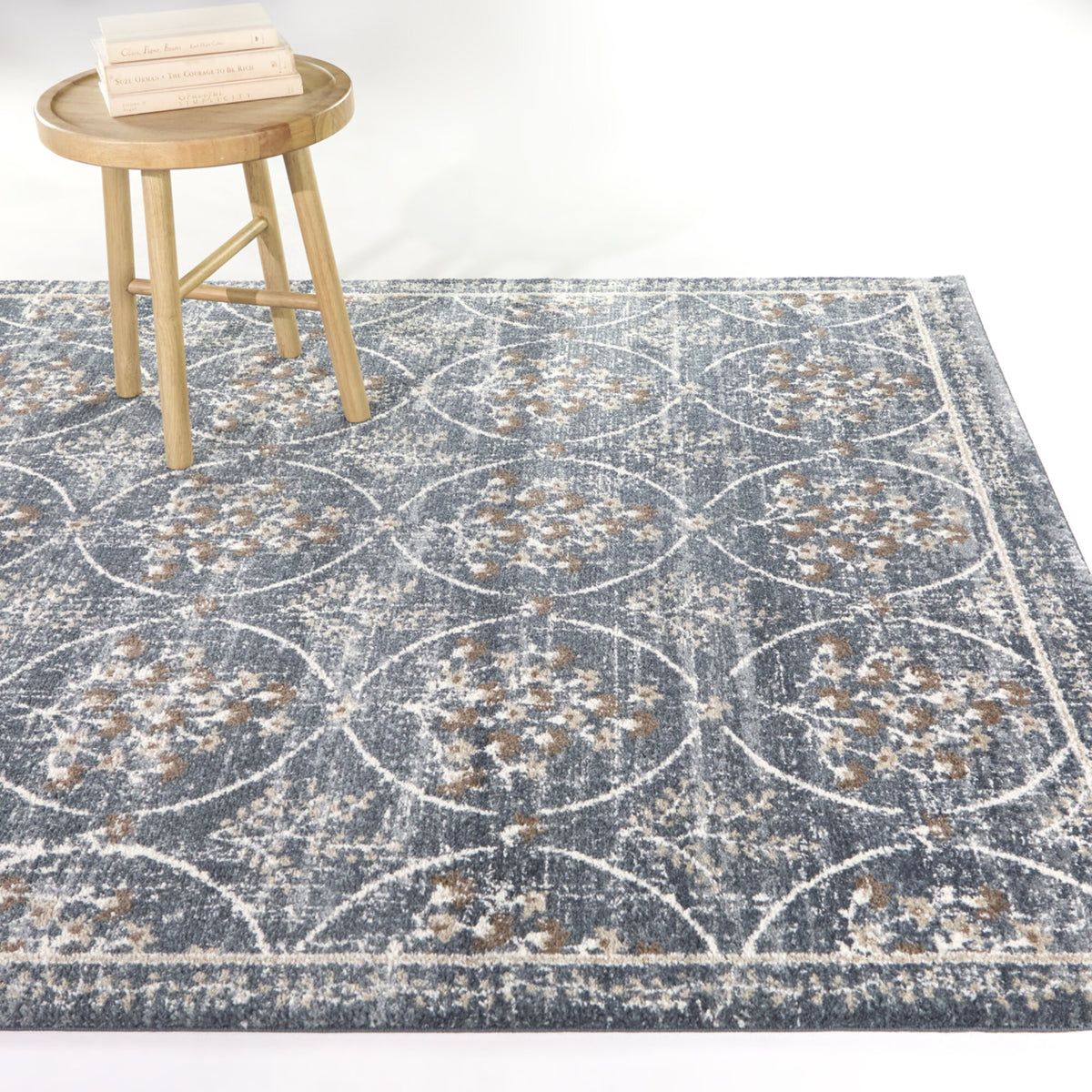 Gregorio Traditional Floral Area Rug
