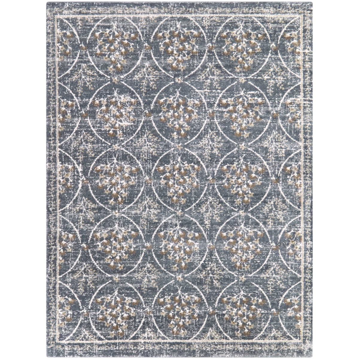 Gregorio Traditional Floral Area Rug