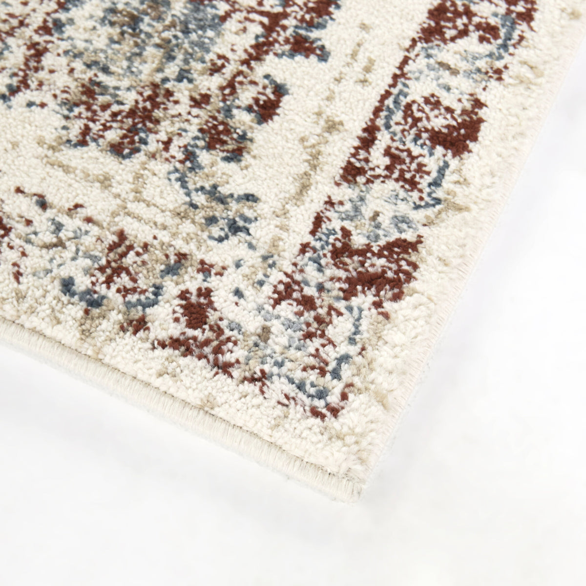 Palacios Traditional Floral Medallion Area Rug