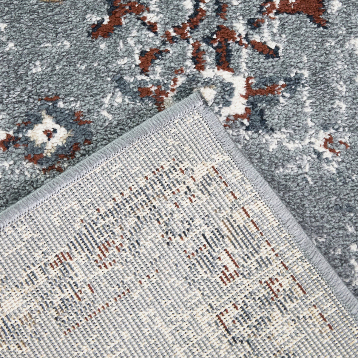 Thaddeus Distressed Medallion Area Rug