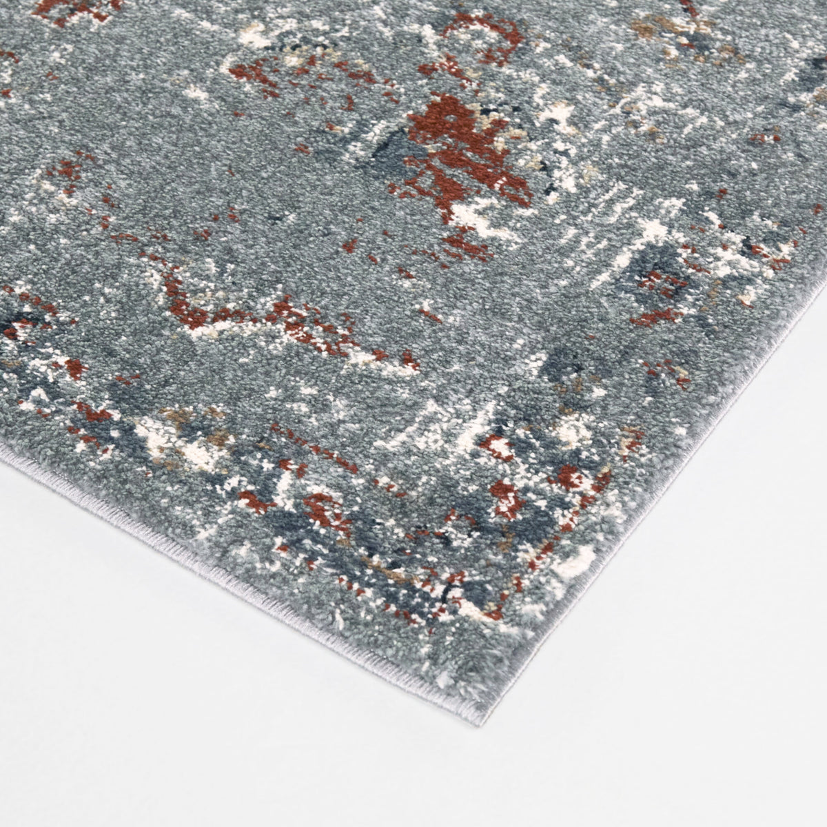 Thaddeus Distressed Medallion Area Rug