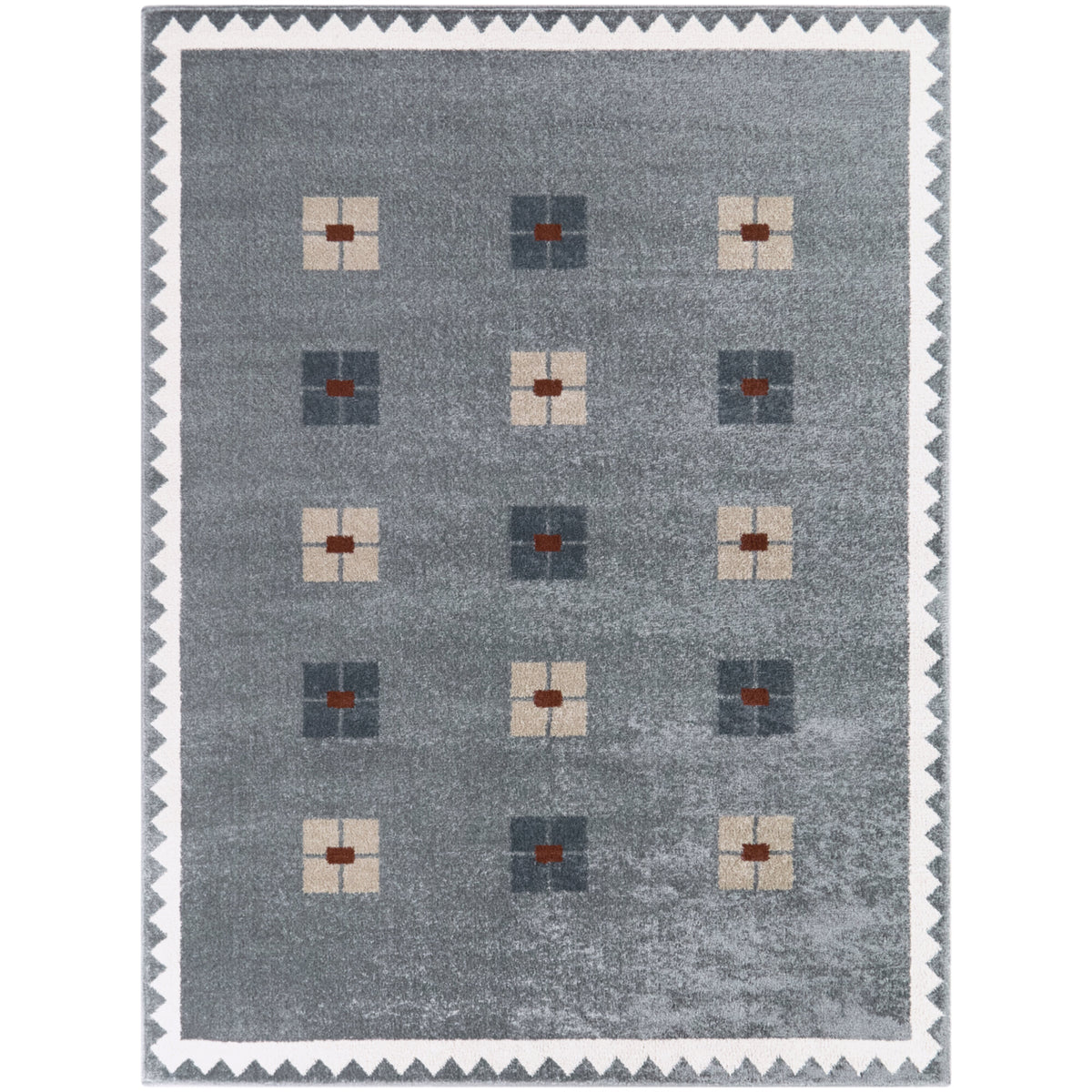 Achron Geometric Floral Area Rug