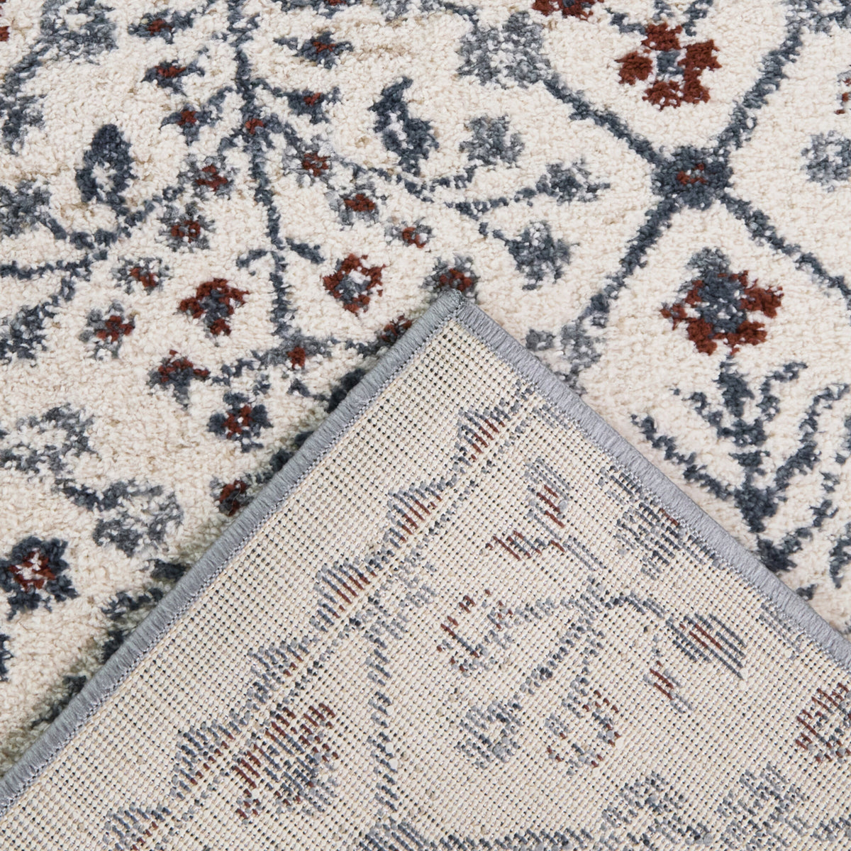 Gilles Botanical Diamond Area Rug