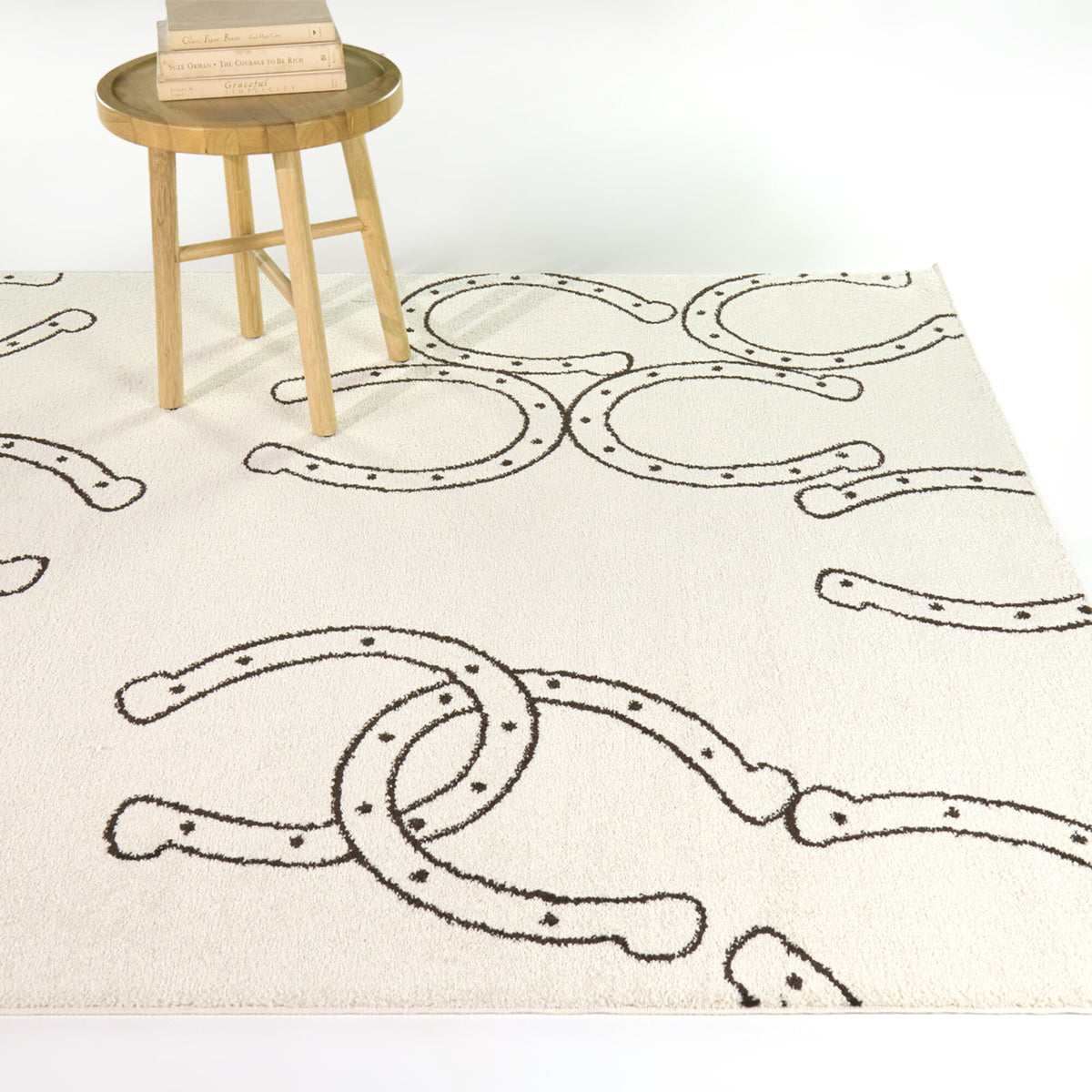 Kentucky Kids Horseshoe Area Rug