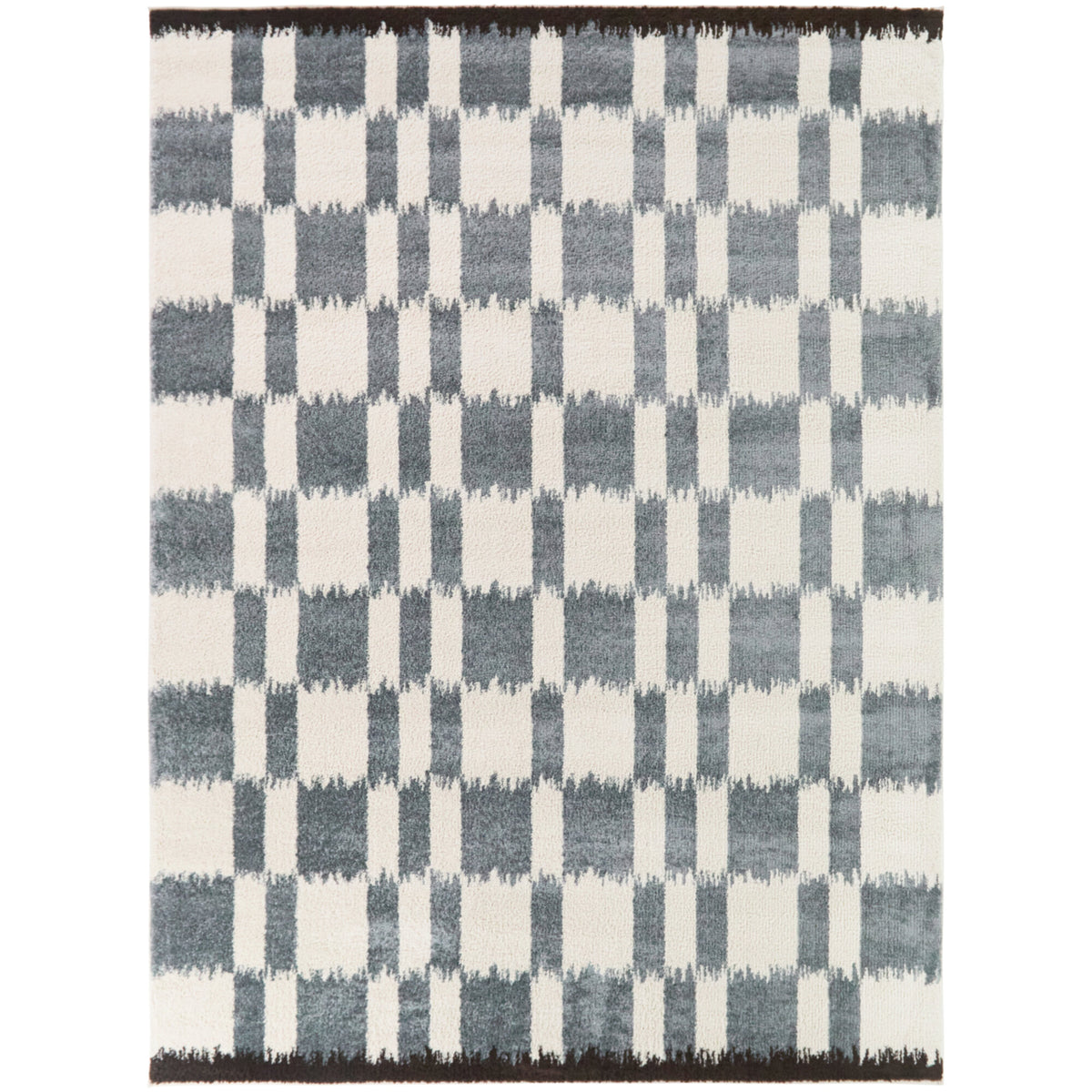 Noland Checkered Ikat Area Rug