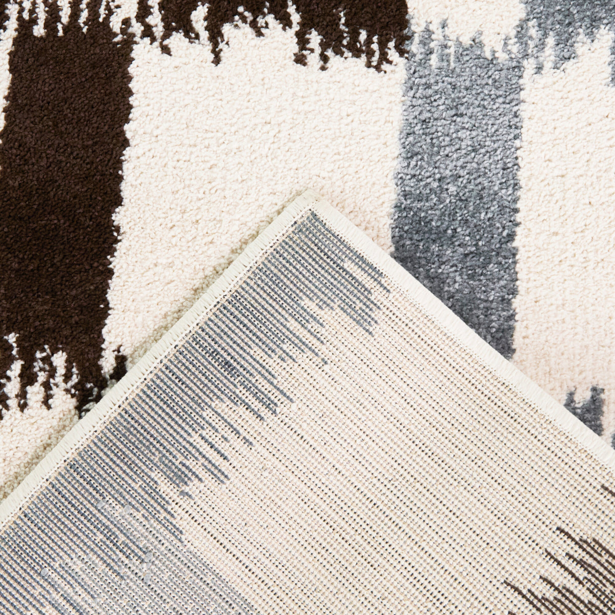 Noack Checkered Ikat Area Rug