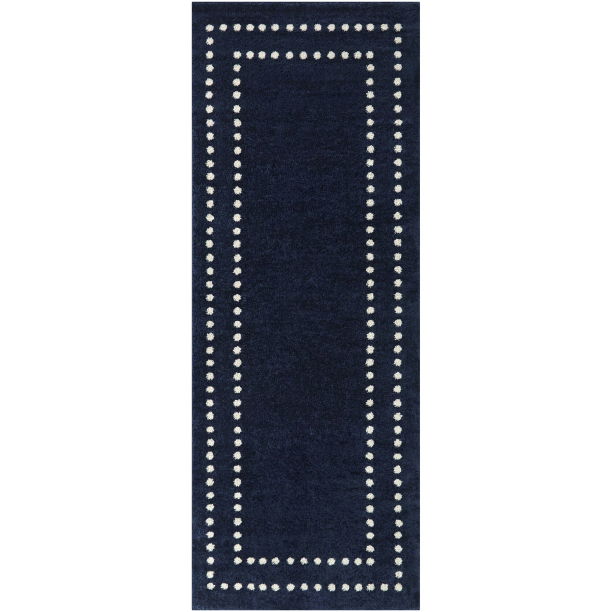 Eckert Dot Border Area Rug