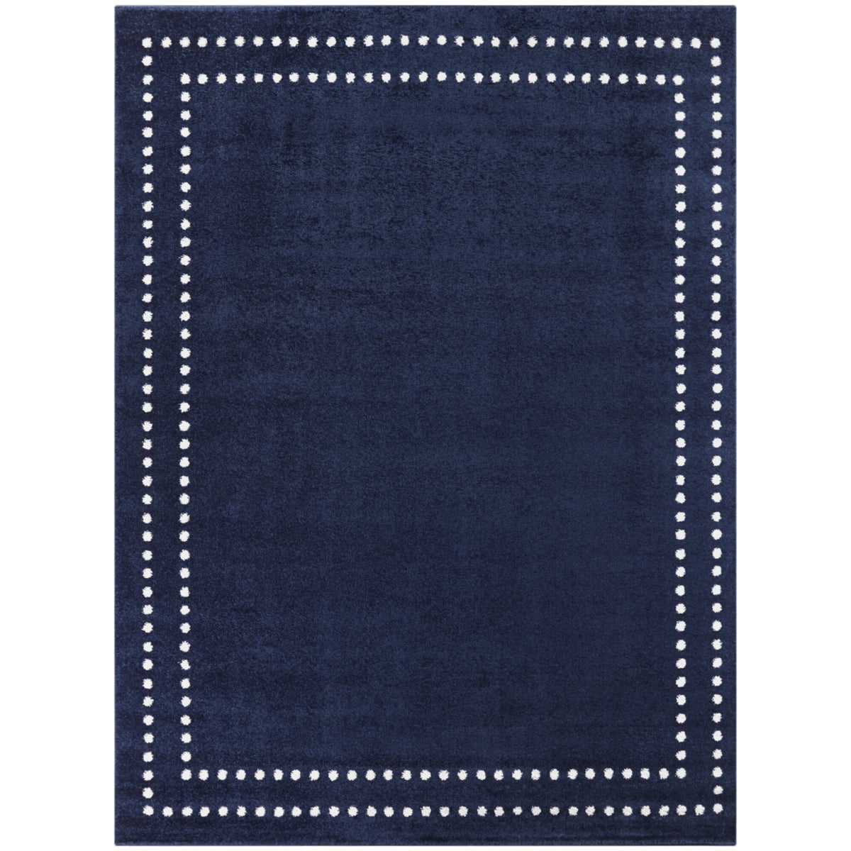 Eckert Dot Border Area Rug