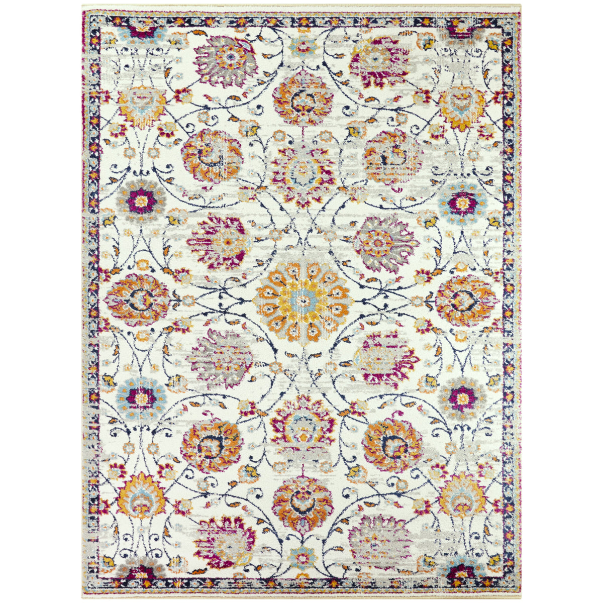 Peyton Scroll Medallion Area Rug