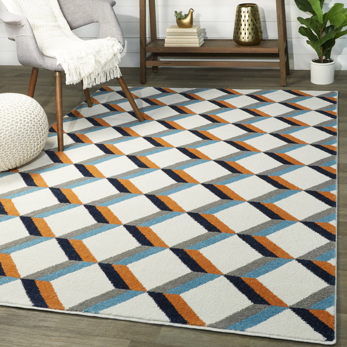 Riley Geometric Area Rug