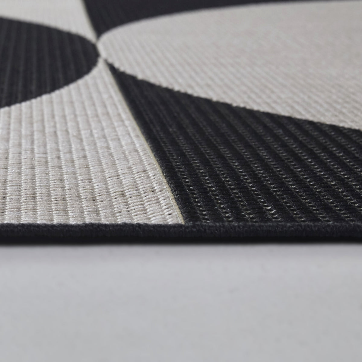Cabrera Recycled Geometric Area Rug