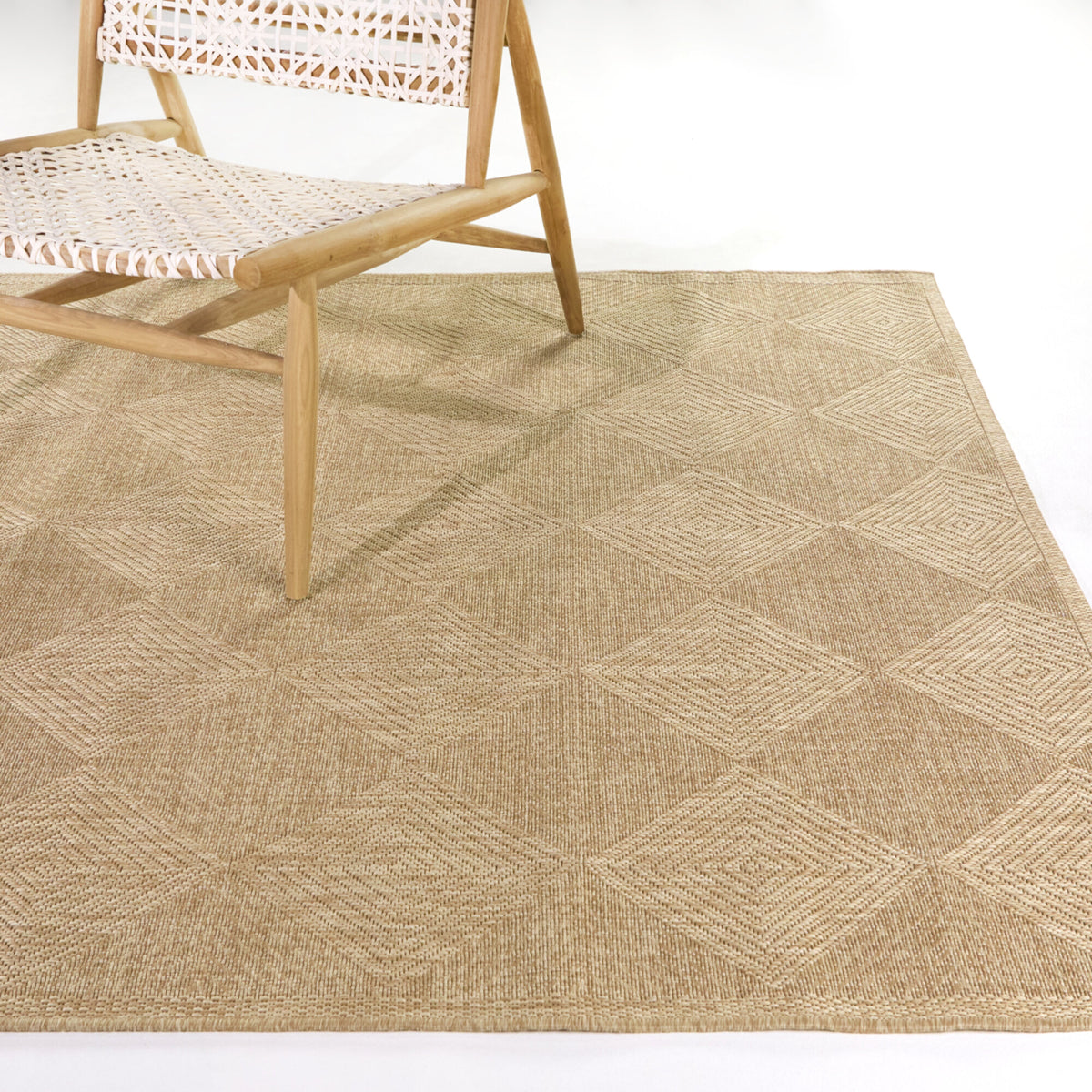 Antenora Checkered Diamond Area Rug