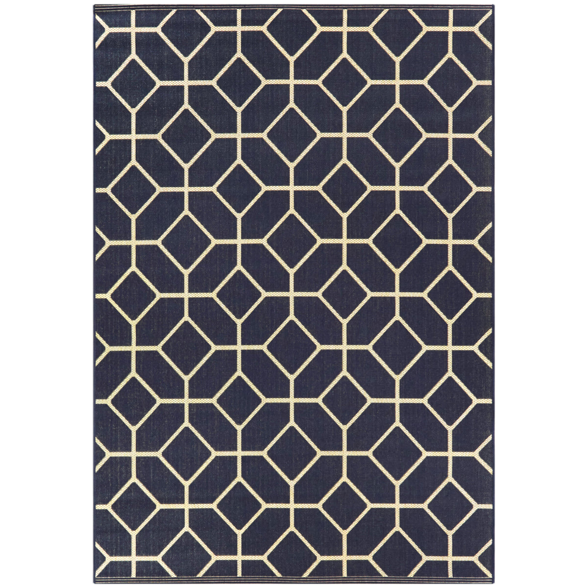 Bouvard Geometric Flatweave Area Rug