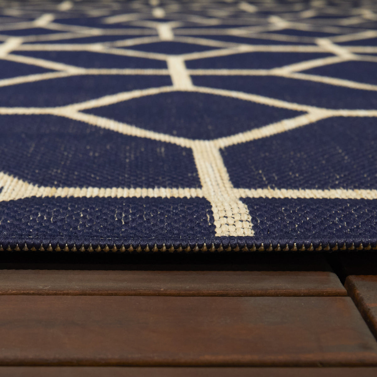 Bouvard Geometric Flatweave Area Rug