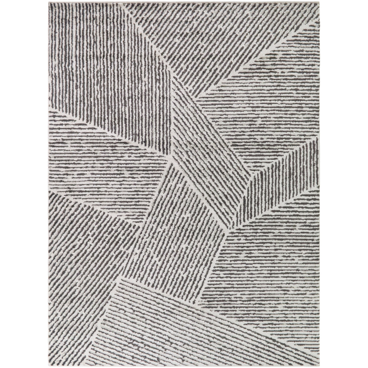 Diogenio Geometric Lines Area Rug