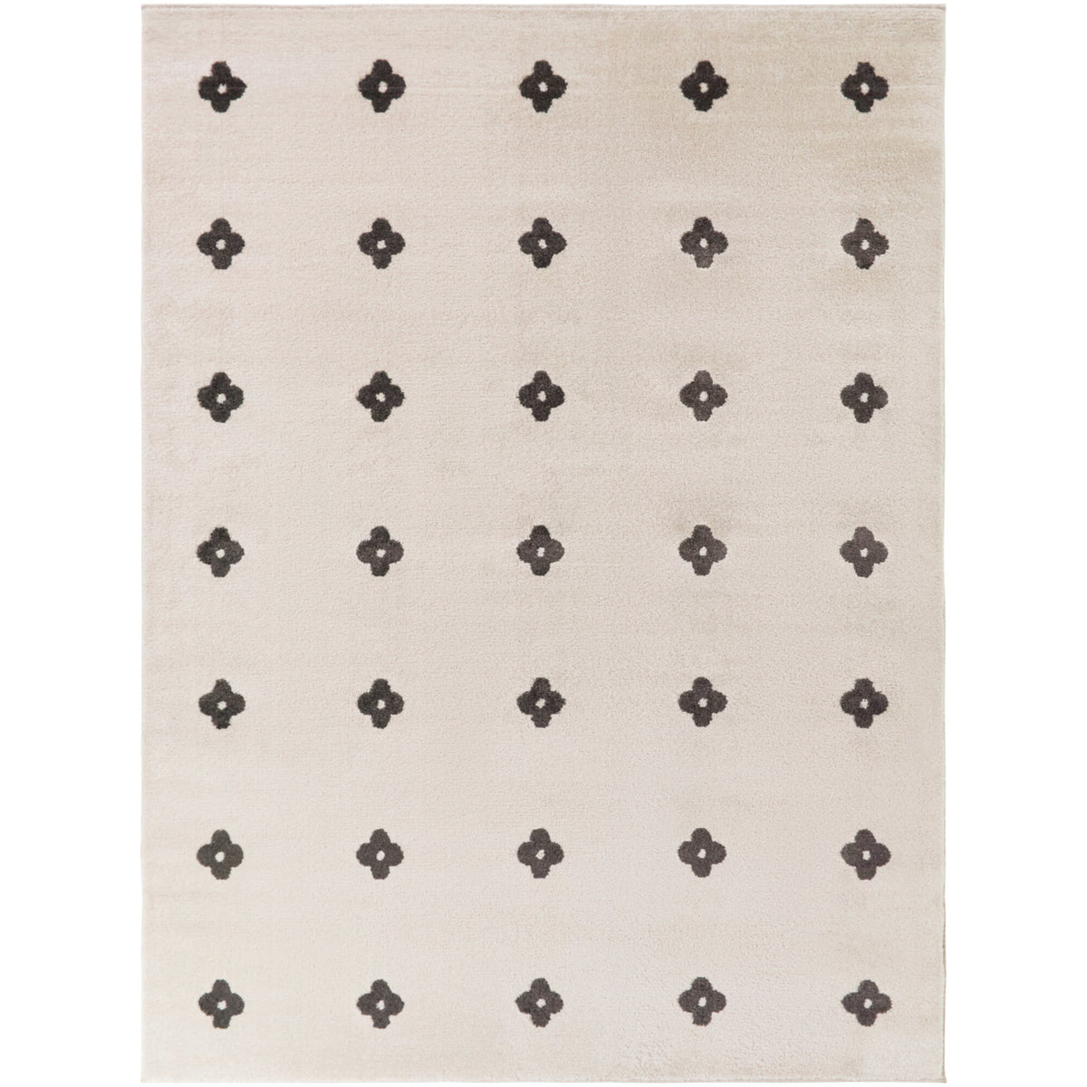 Bazin Geometric Floral Area Rug