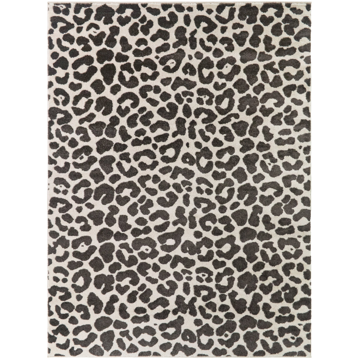 Malaika Leopard Print Area Rug