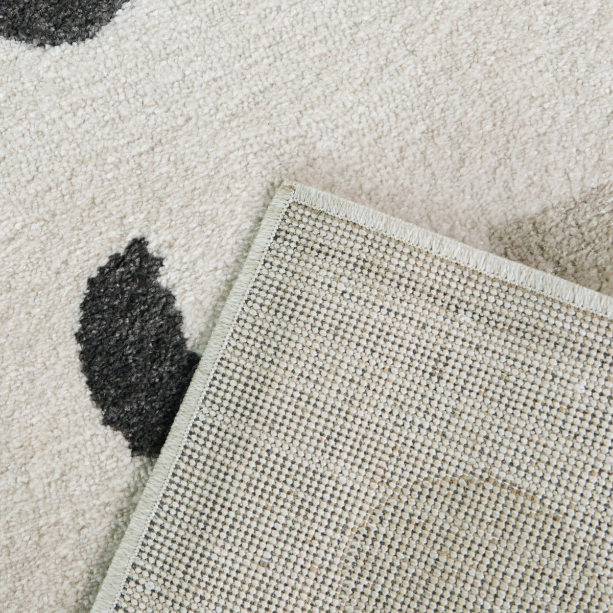 Waning Geometric Dots Area Rug