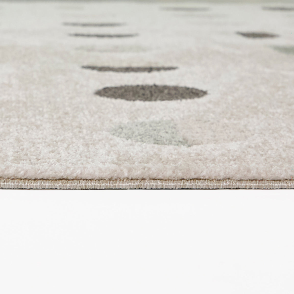 Waning Geometric Dots Area Rug