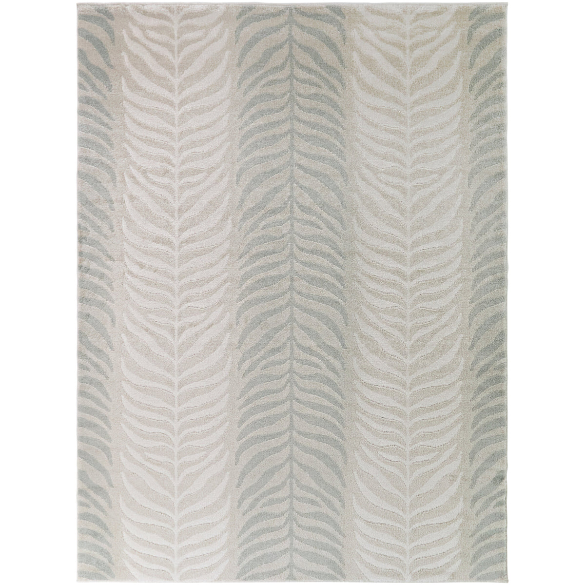 Safiya Modern Botanical Area Rug