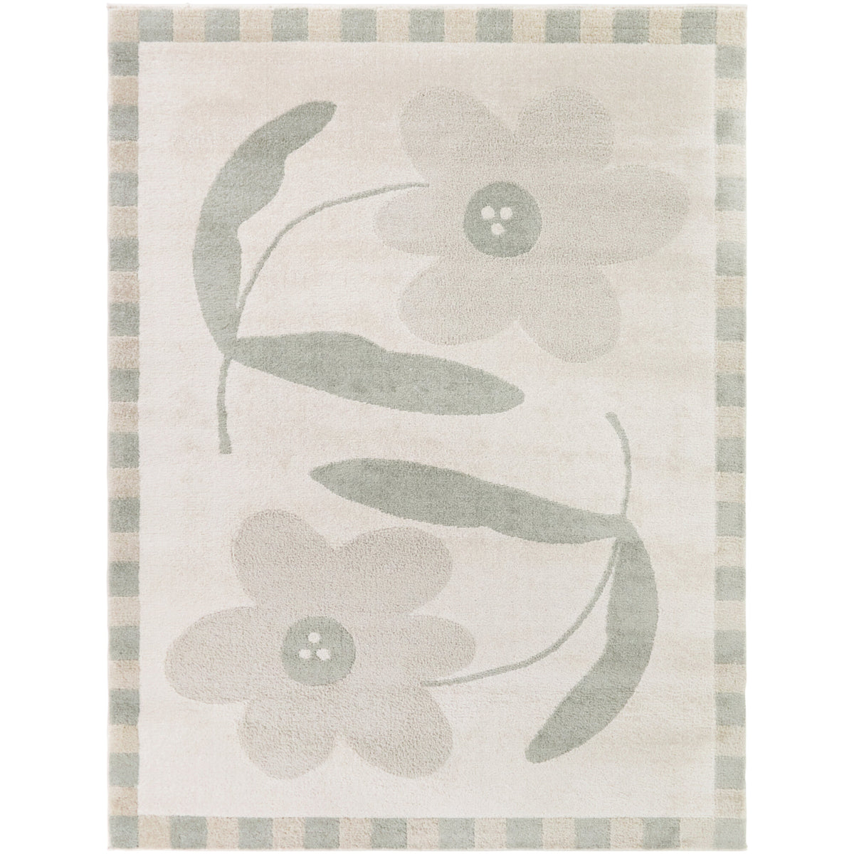 Camellia Kids Floral Area Rug