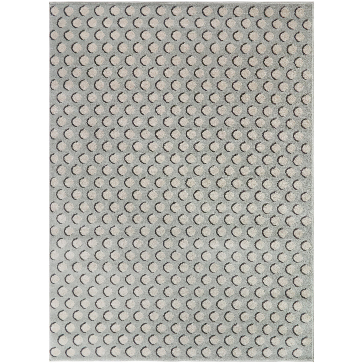 Watts Geometric Dots Area Rug