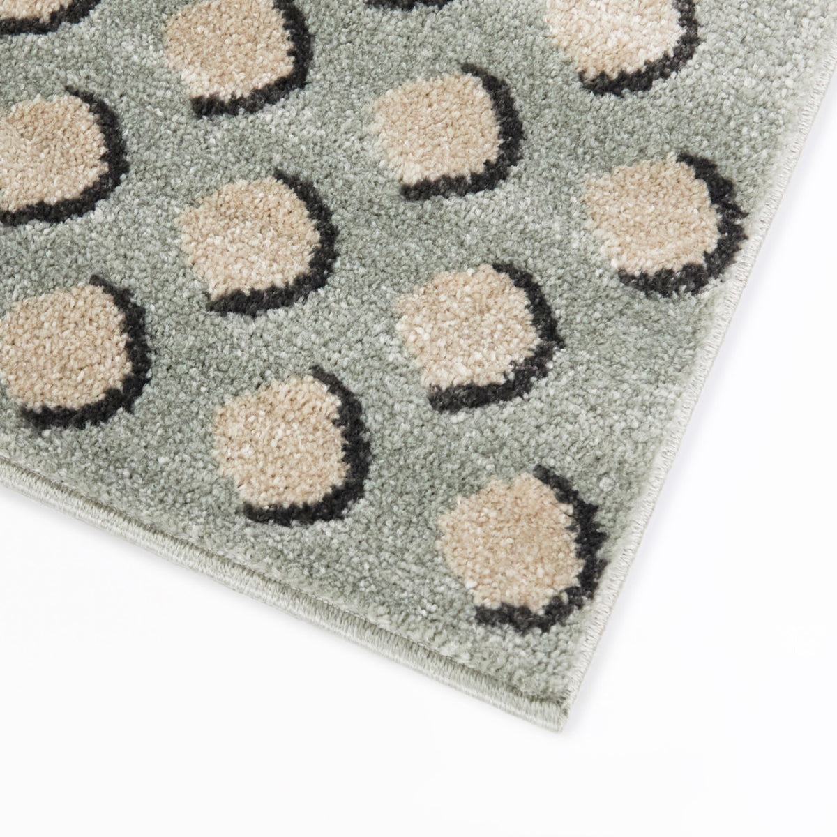 Watts Geometric Dots Area Rug