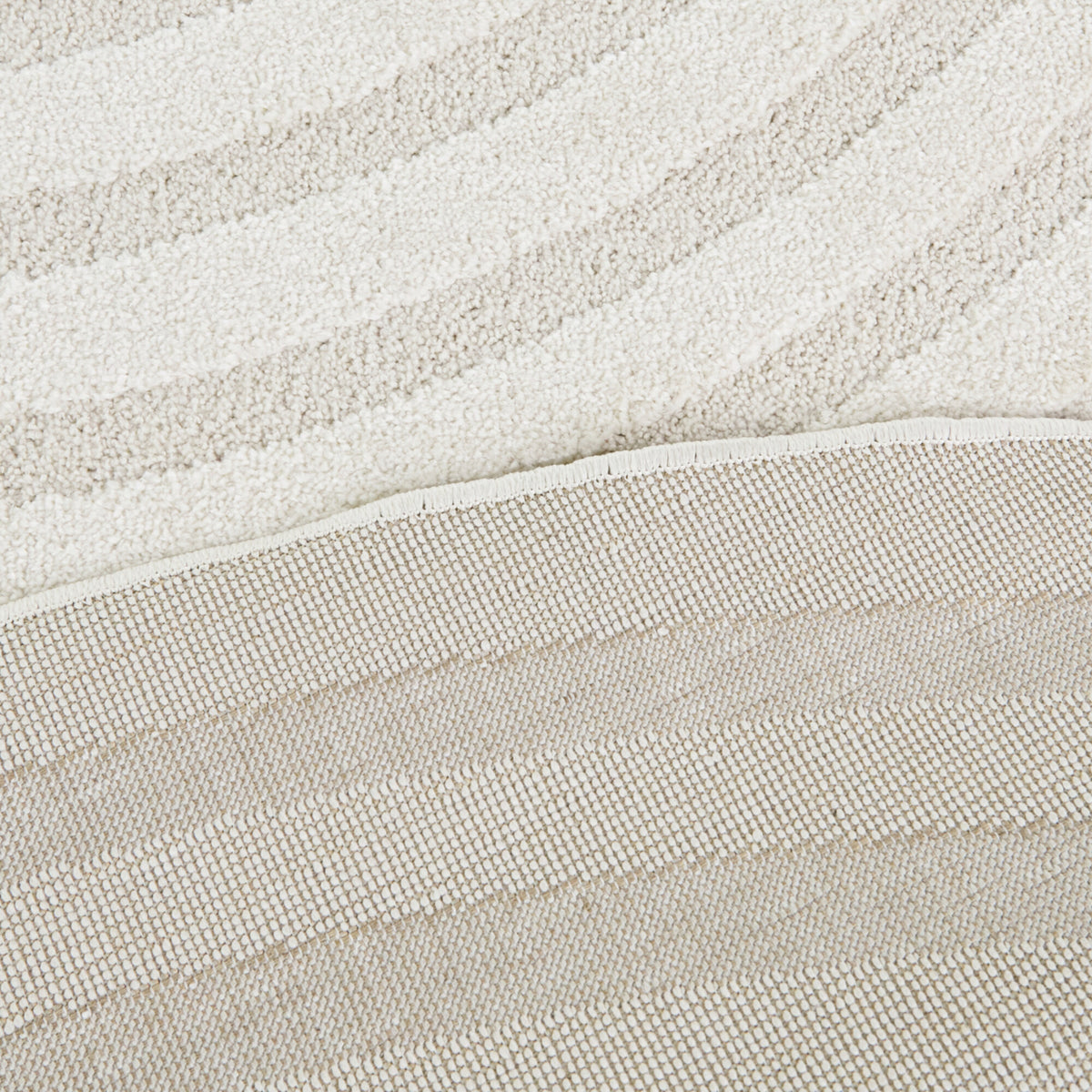 Barnfield Oval High-Low Area Rug