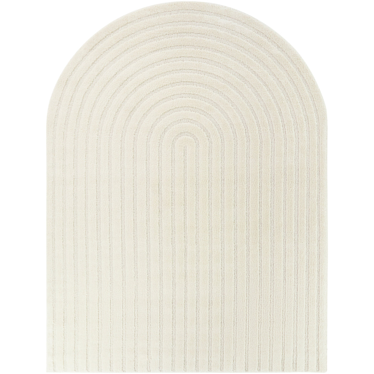 Bradfield Arched Mid-Century Modern Area Rug