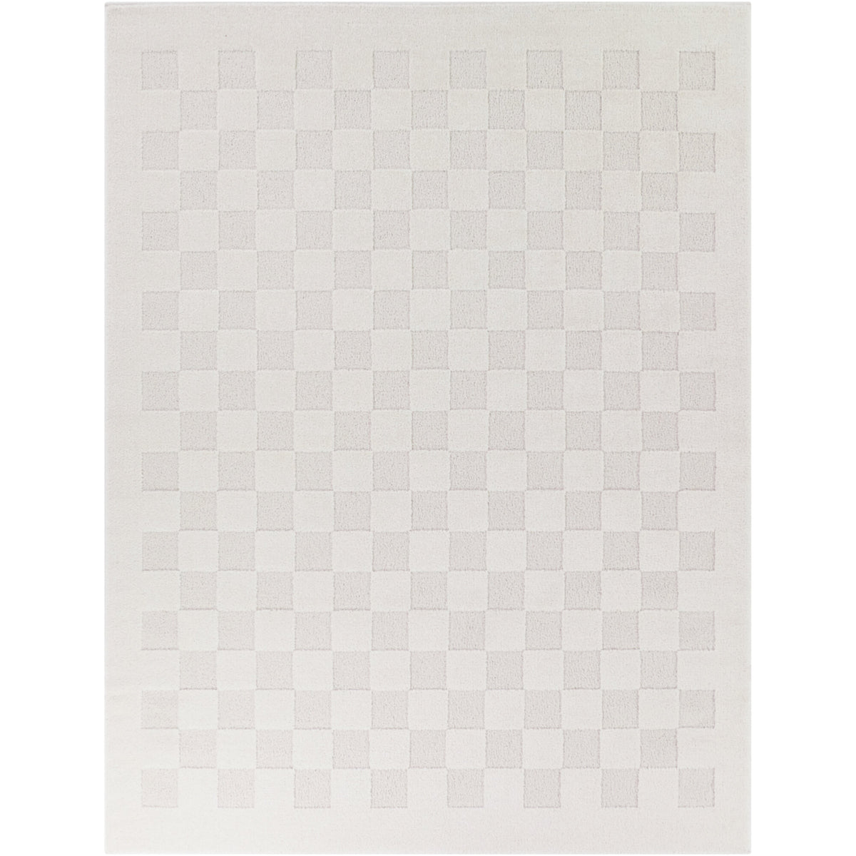 Abram Checkered High-Low  Area Rug