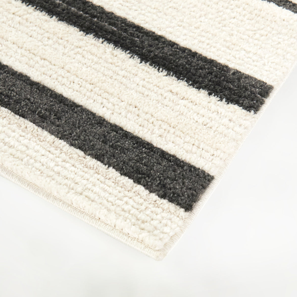 Edin Striped Transitional  Area Rug