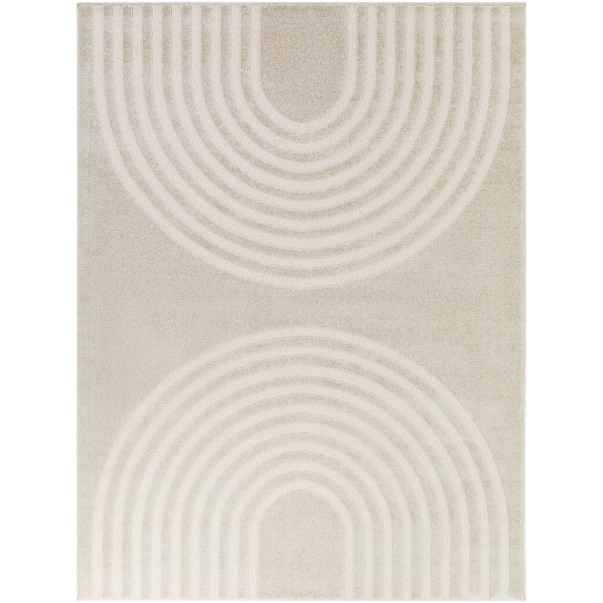 Buchner Arched Mid-Century Modern  Area Rug